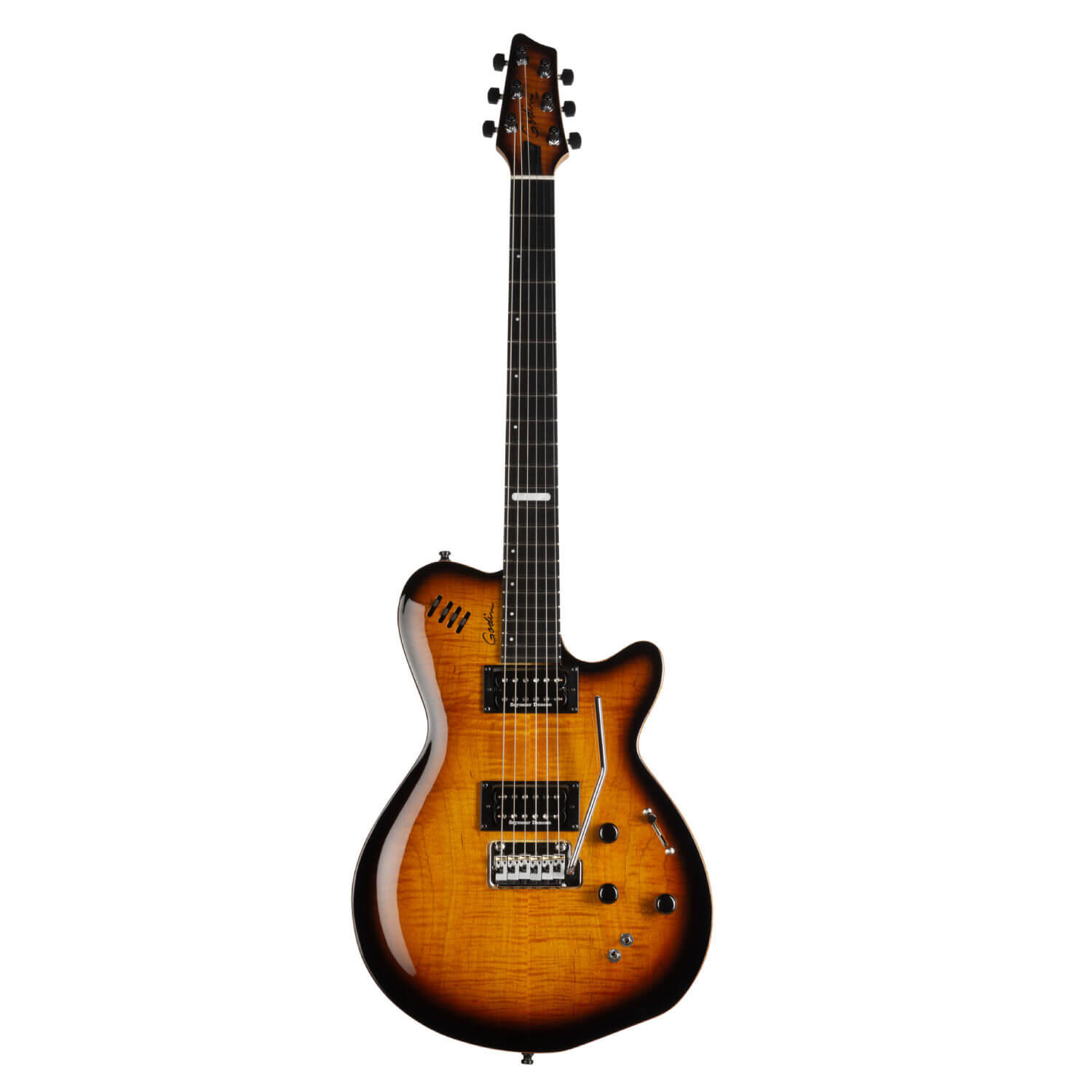 LGXT Cognac Burst Flame AA