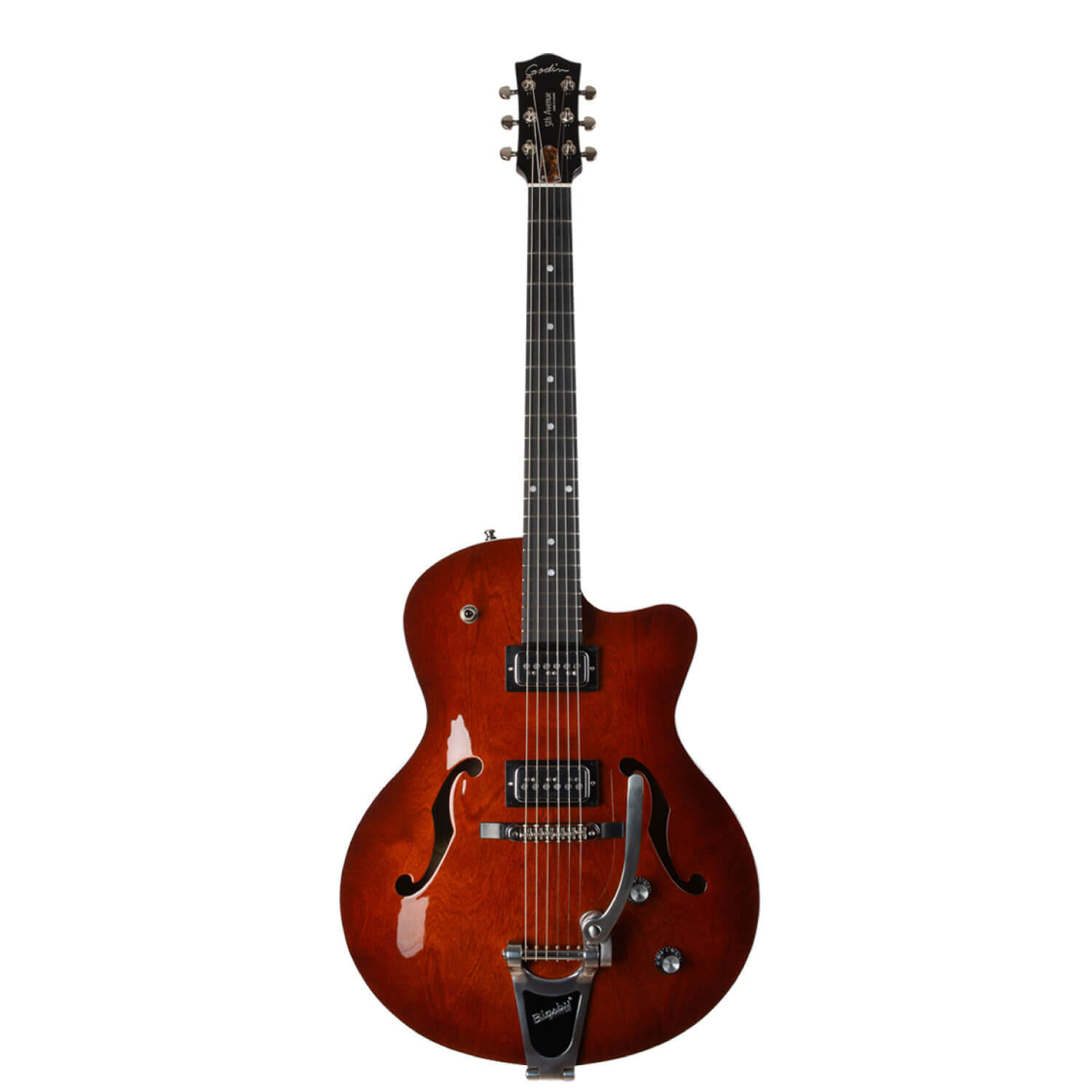 5th Ave Uptown T-Armond Havana Burst