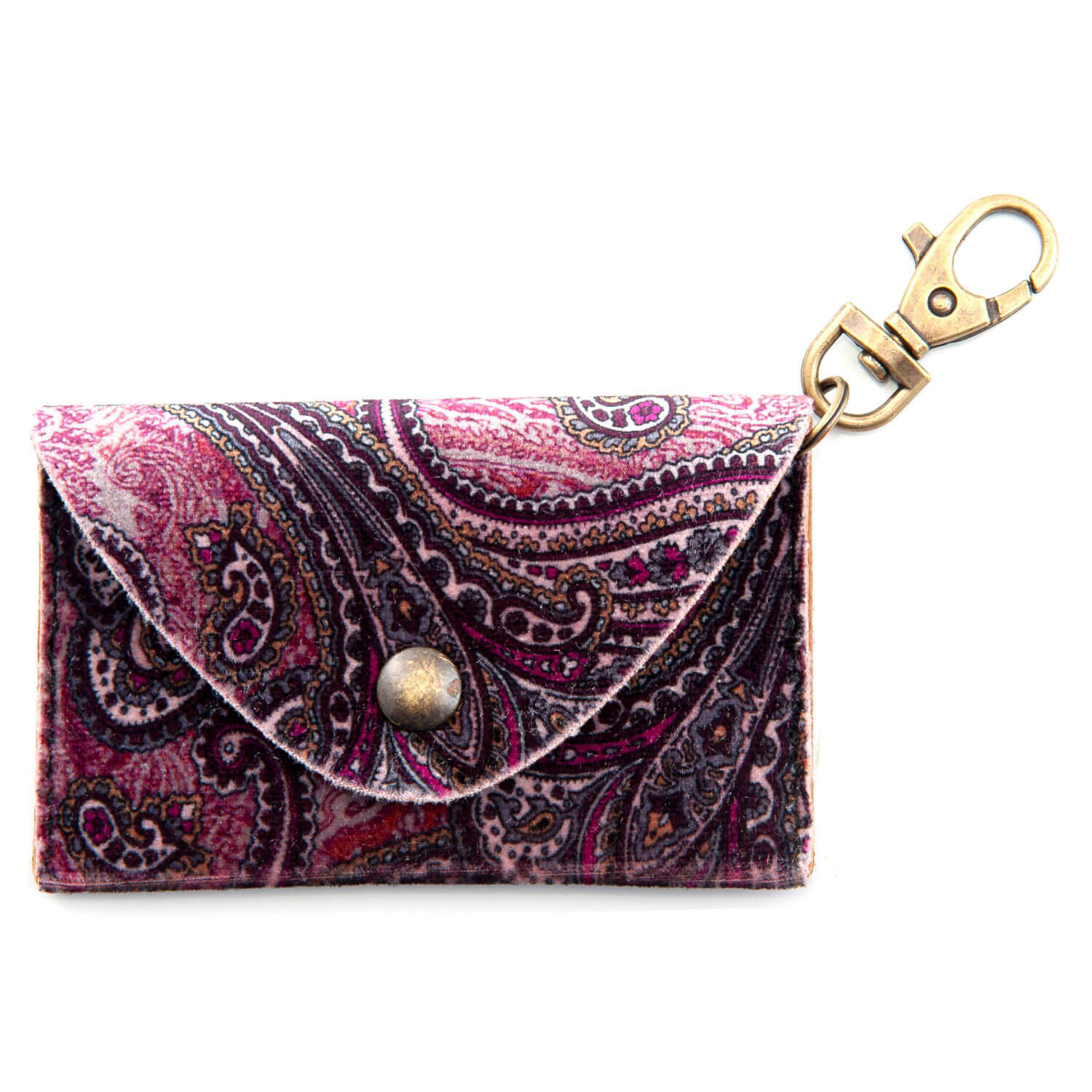 BIG PICK POUCH PAISLEY Burgundy