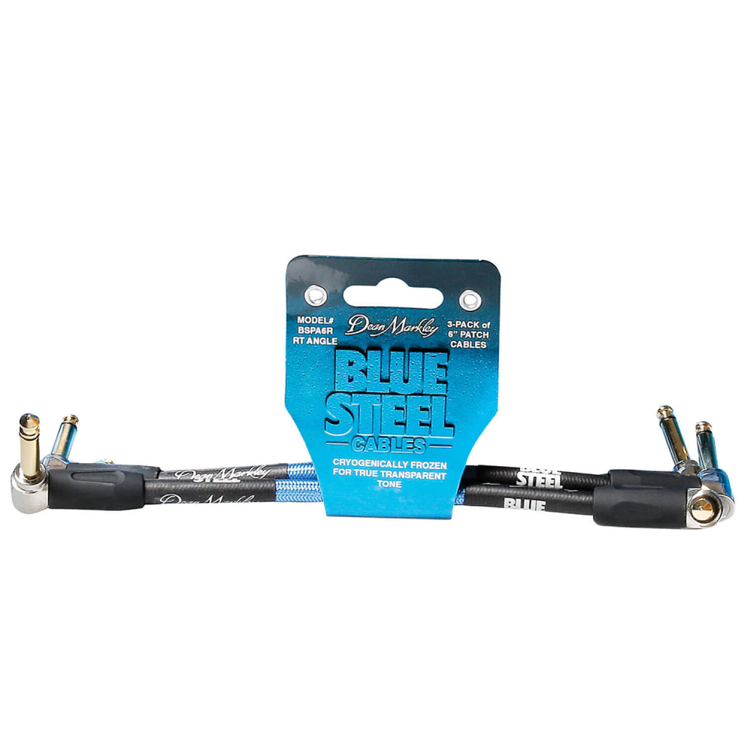 Blue Steel Patch Cables DMBSPA6R