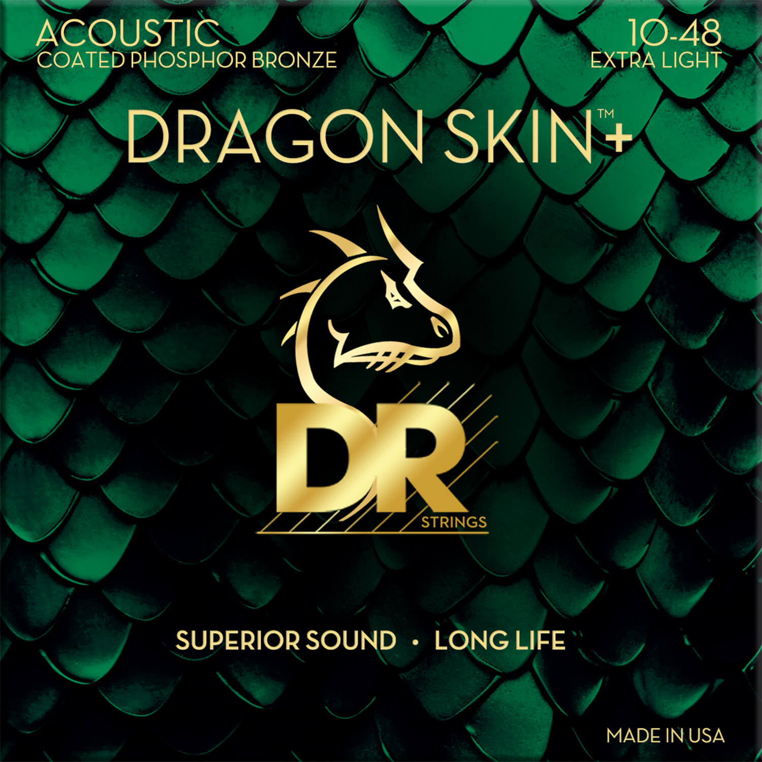 DRAGON SKIN＋ Phosphor Bronze DAP-10 (EXTRA LIGHT)