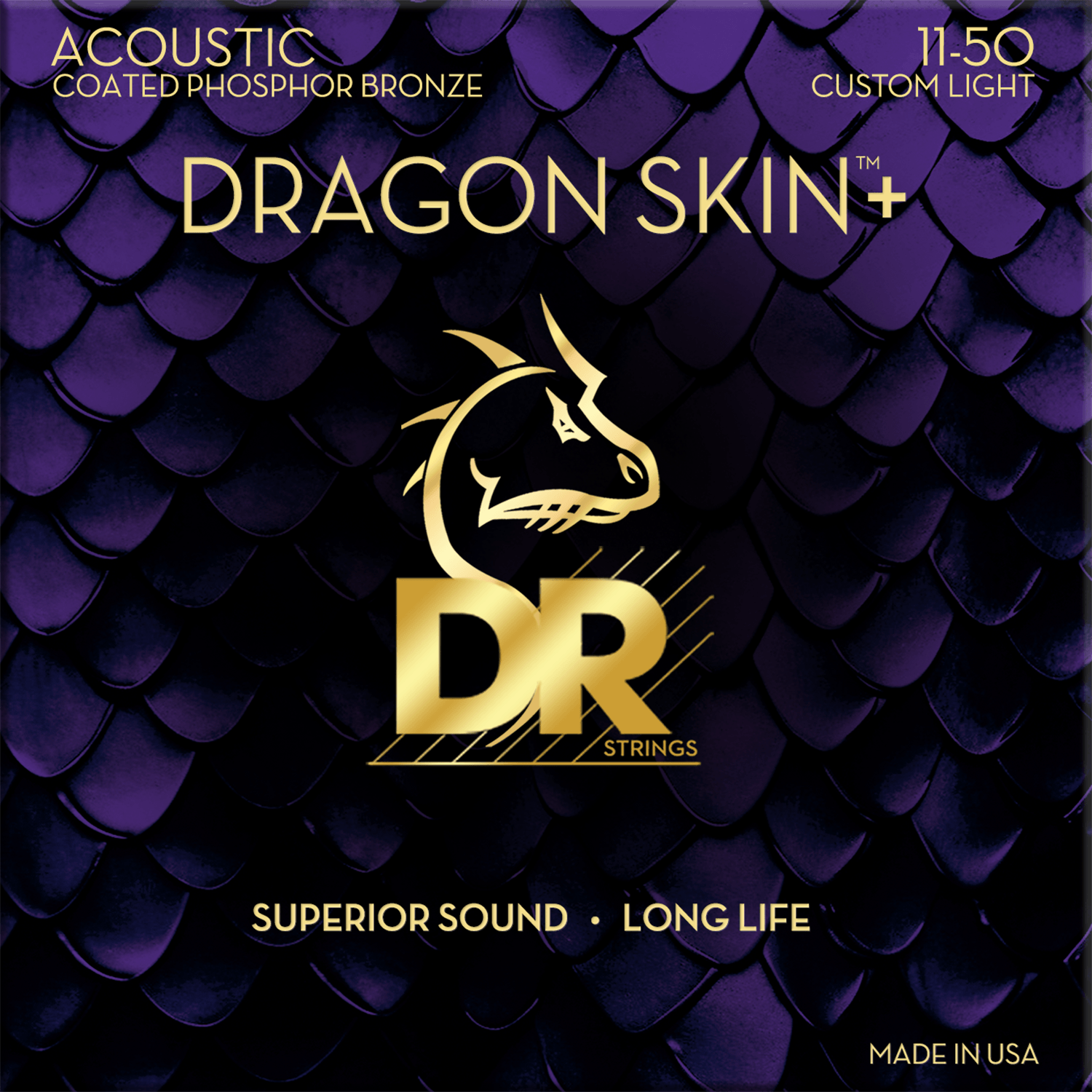 DRAGON SKIN＋ Phosphor Bronze DAP-11 (CUSTOM LIGHT)