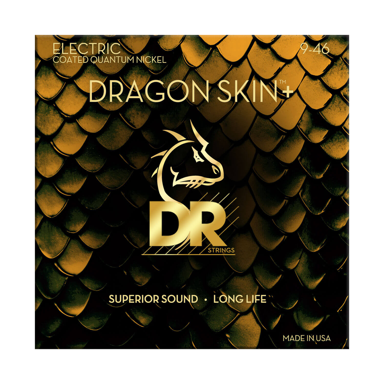 DRAGON SKIN＋for Electric Guitar DEQ-9/46 (LIGHT MEDIUM)