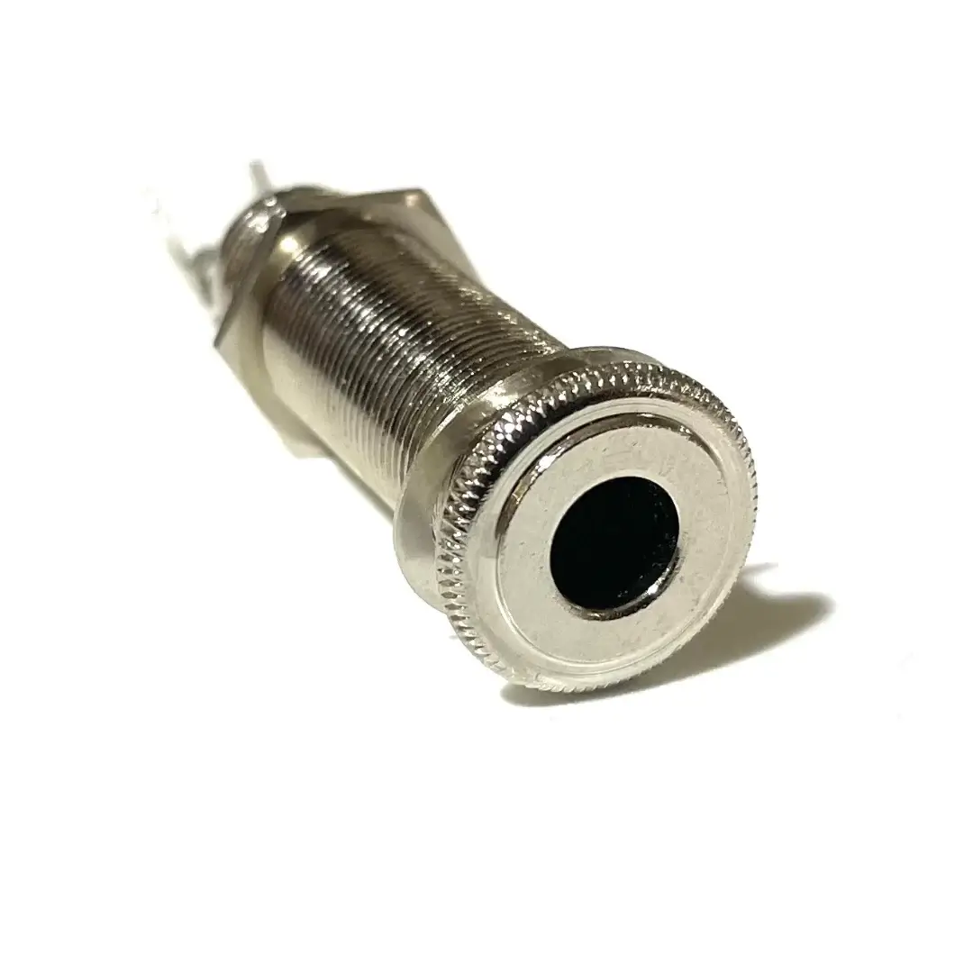 Switchcraft Stereo Long Threaded Barrel Jack [EP-0152-000]
