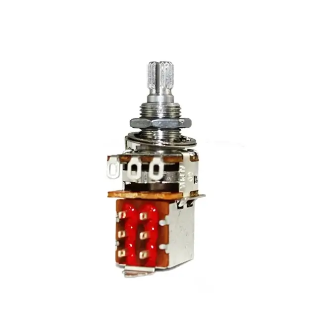 250K DPDT Push-Pull Audio Potentiometer [EP-0285-000]
