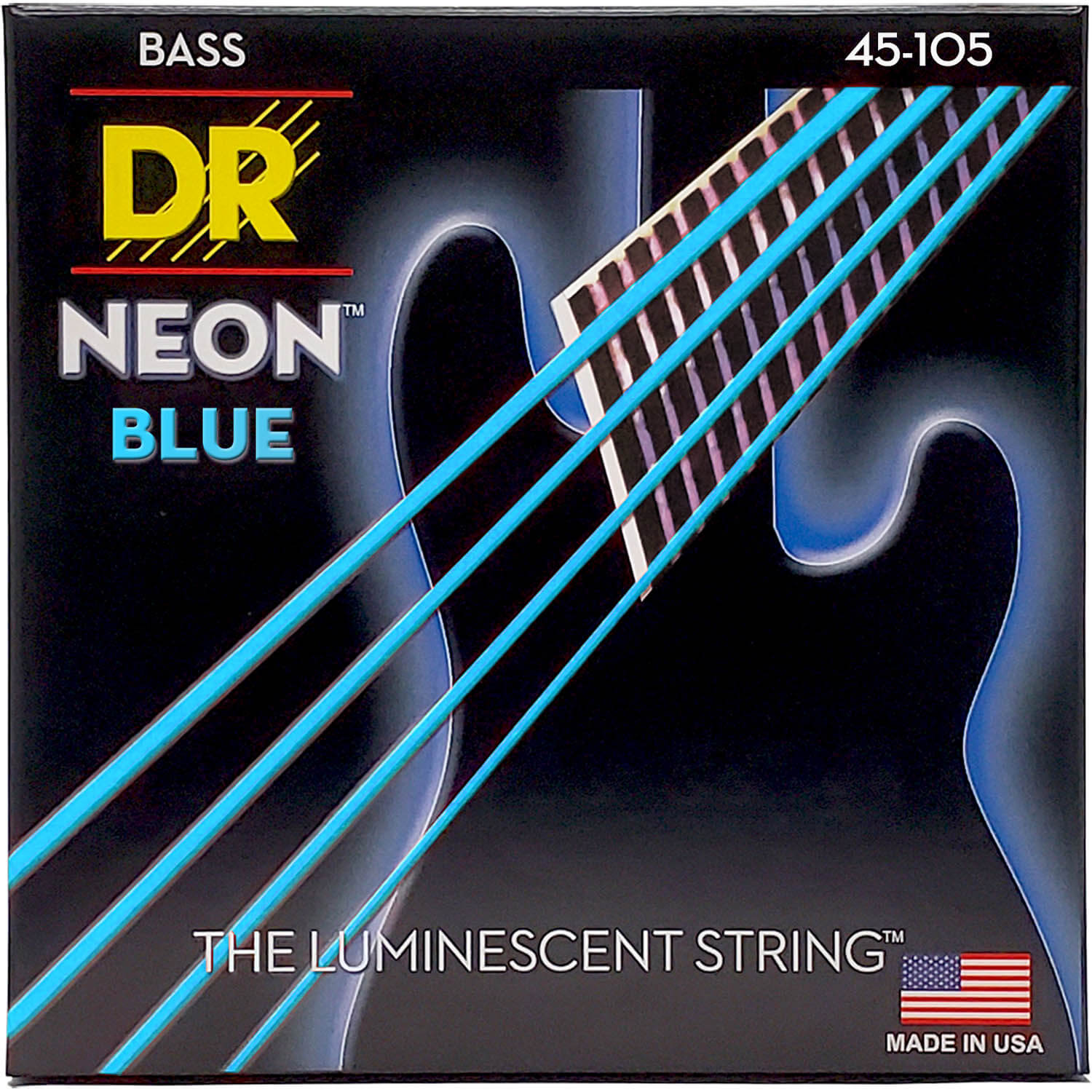 HI-DEF NOEN BLUE BASS STRINGS (MEDIUM) [NBB-45]