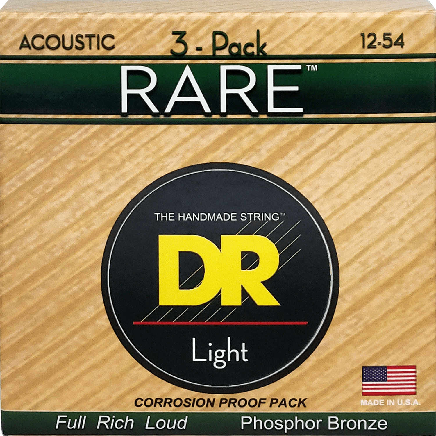 RARE SERIES for ACOUSTIC GUITAR RPM-12-3PK (3PACKセット)