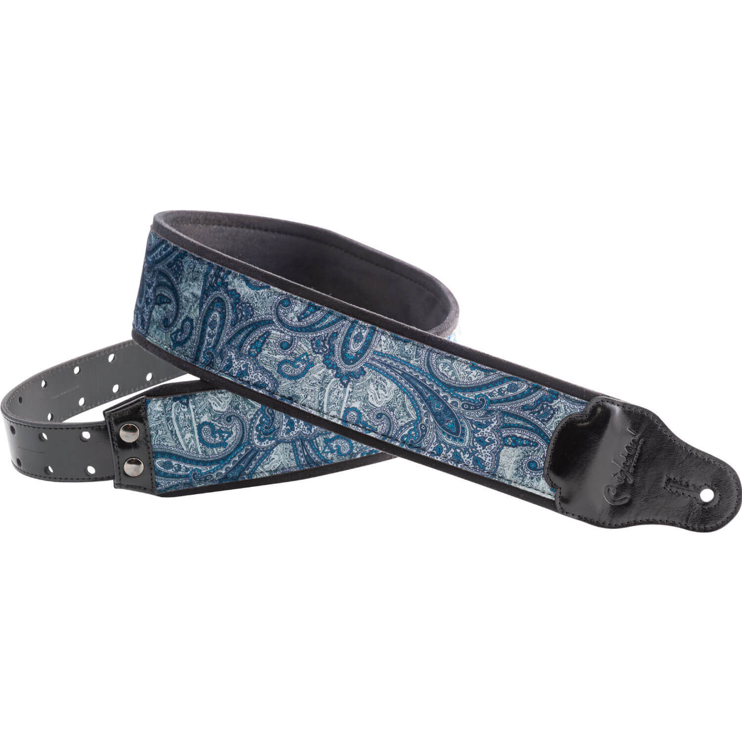 J-PAISLEY VELVET  Blue