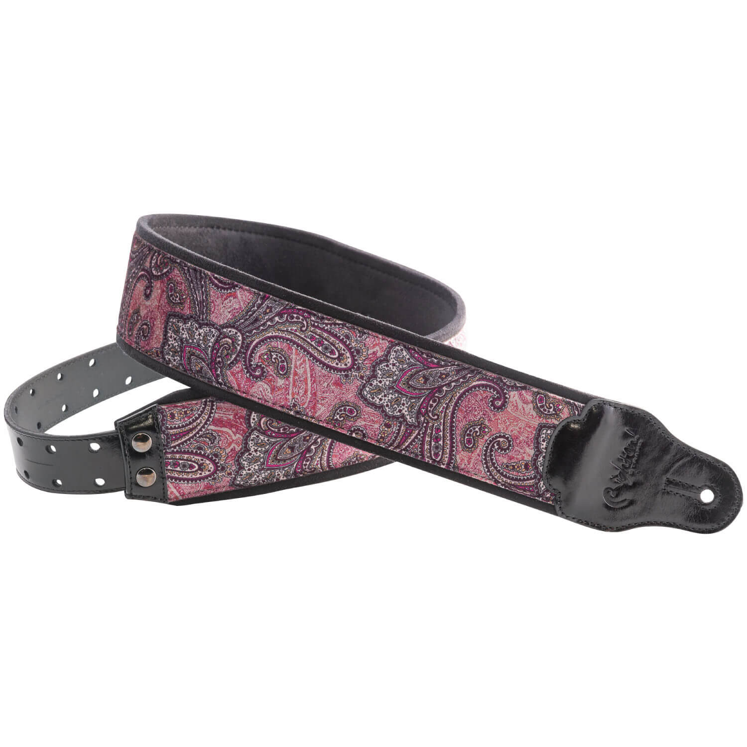 J-PAISLEY VELVET  Burgundy  