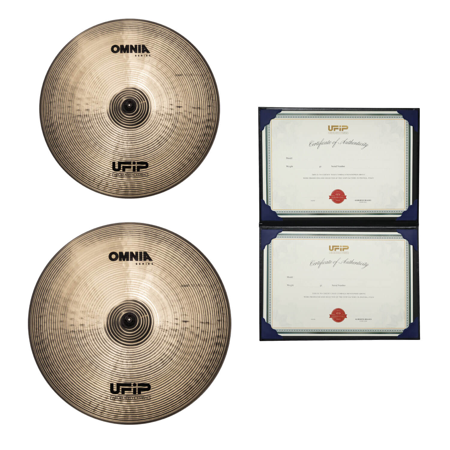 OMNIA ALBERTO SET 1 (18″ CRASH + 20″ CRASH)