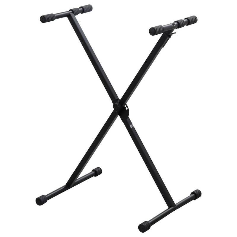 スチール製X型キーボード・スタンド KS-29 BLK