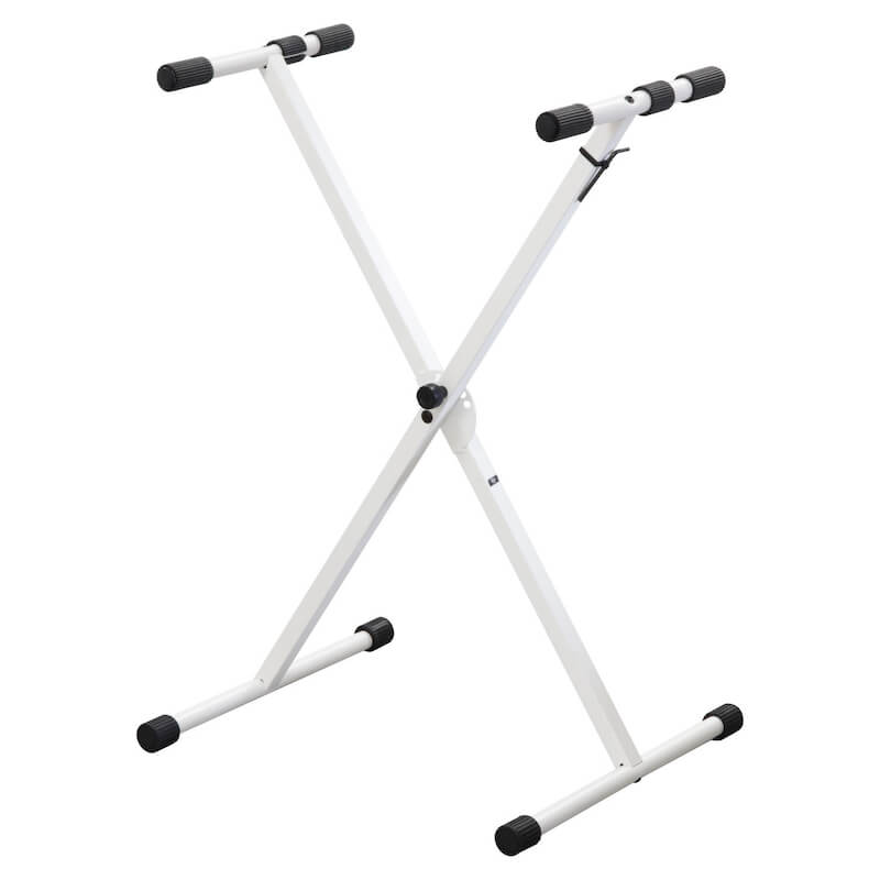 スチール製X型キーボード・スタンド KS-29 WHT