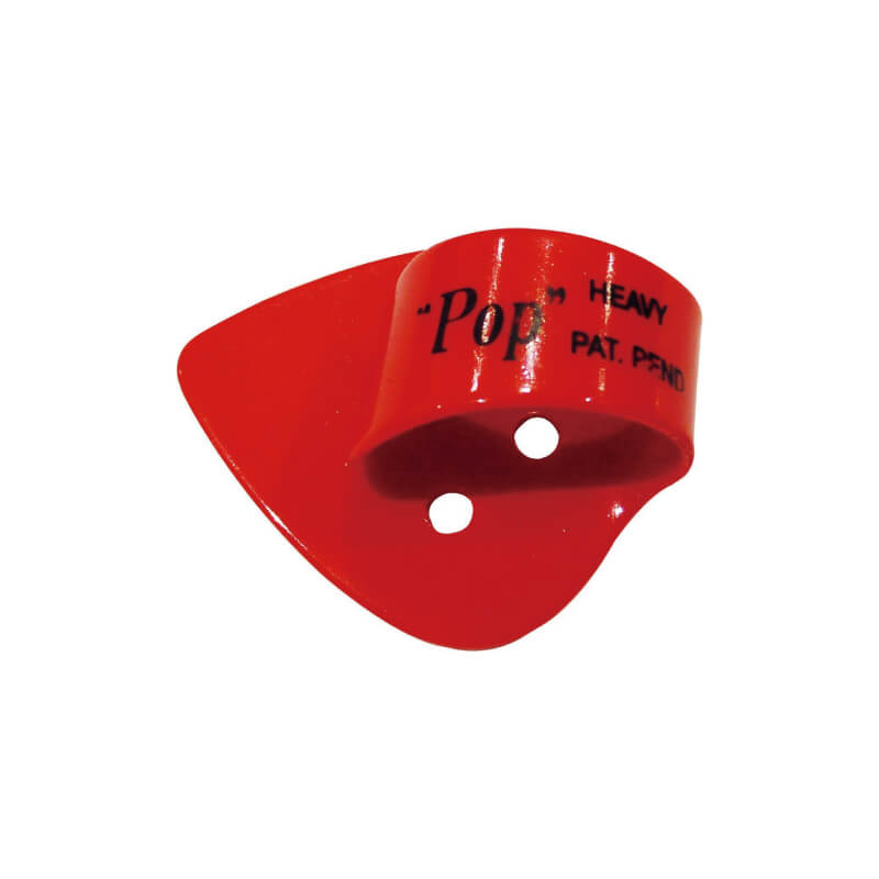 ギター・ピック POP PICK RED (12枚セット)