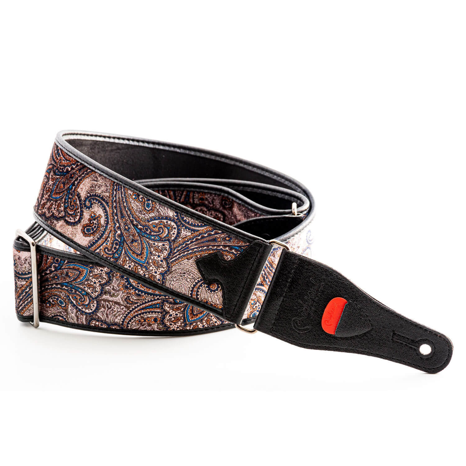 PAISLEY VELVET-60 Brown