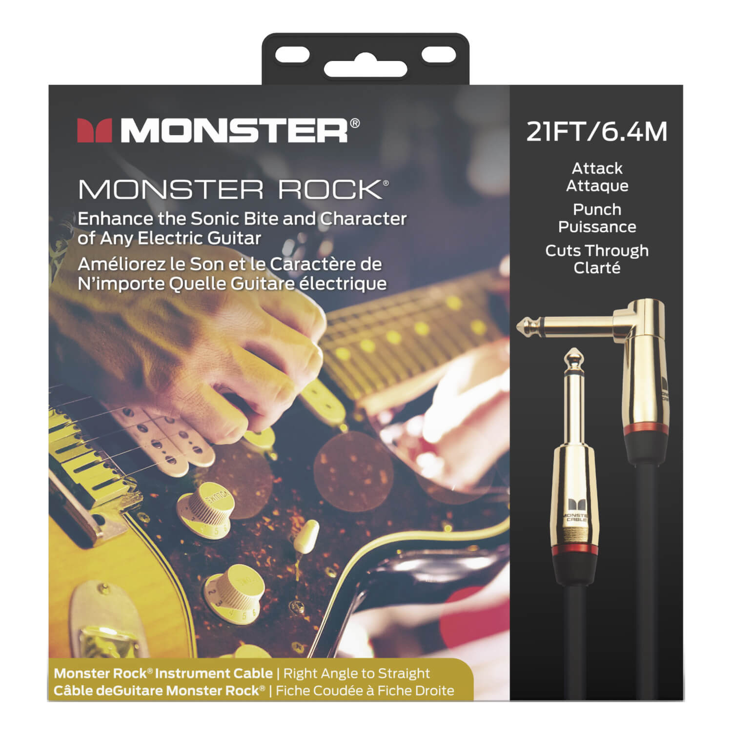 Monster Rock Instrument Cable [M ROCK2-21A]