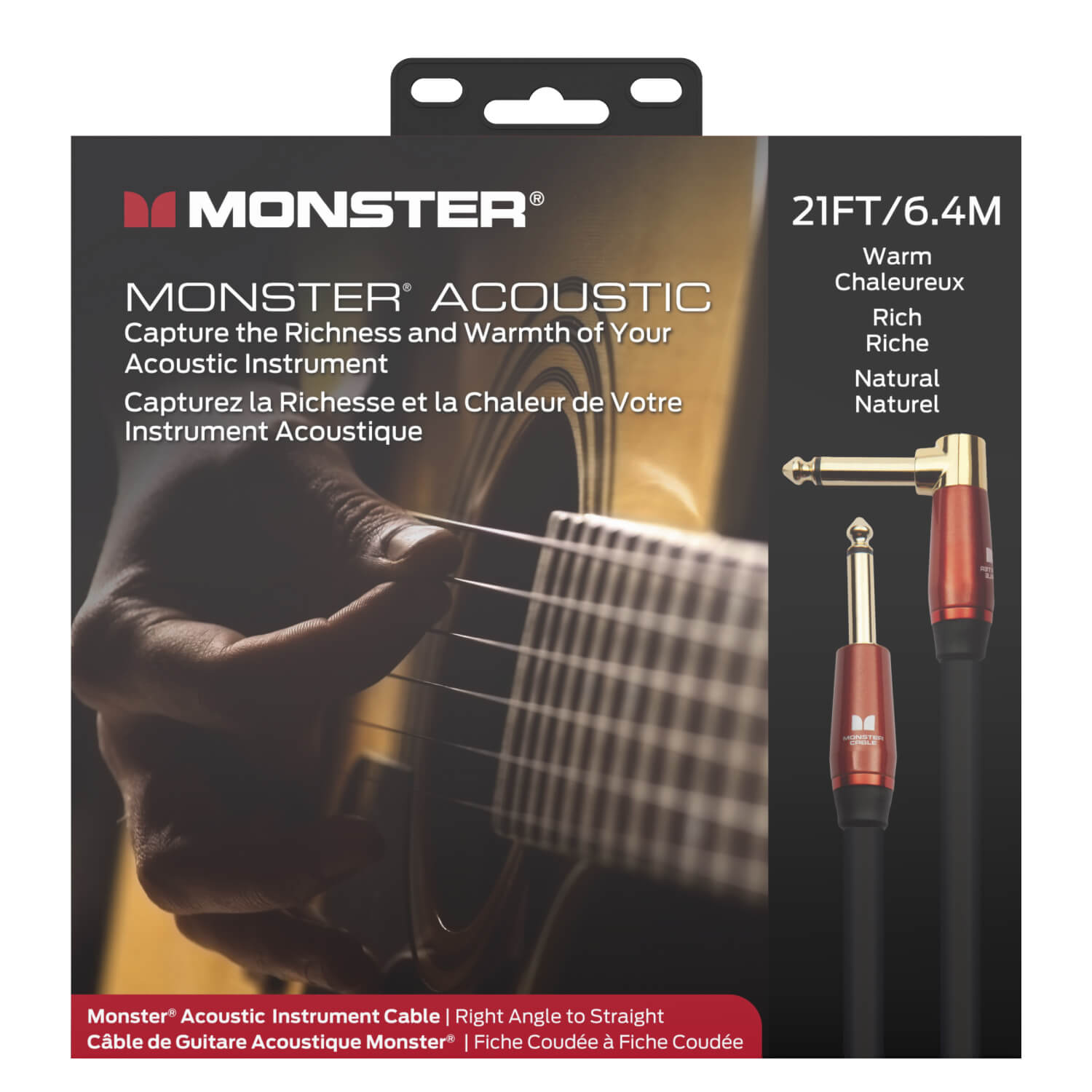 Monster Acoustic Instrument Cable [M ACST2-21A]
