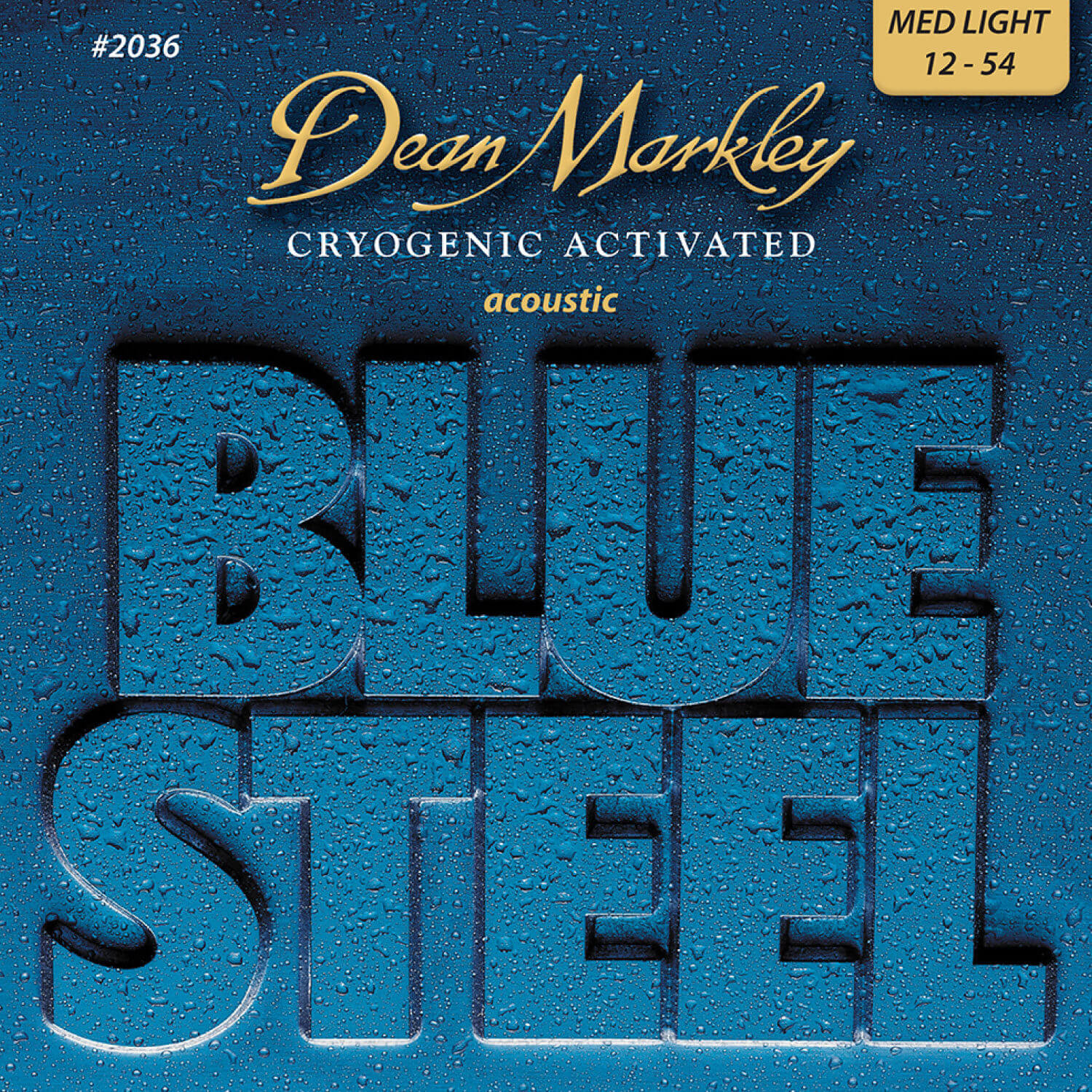 Blue Steel Acoustic Guitar Strings MED LIGHT [DM2036]