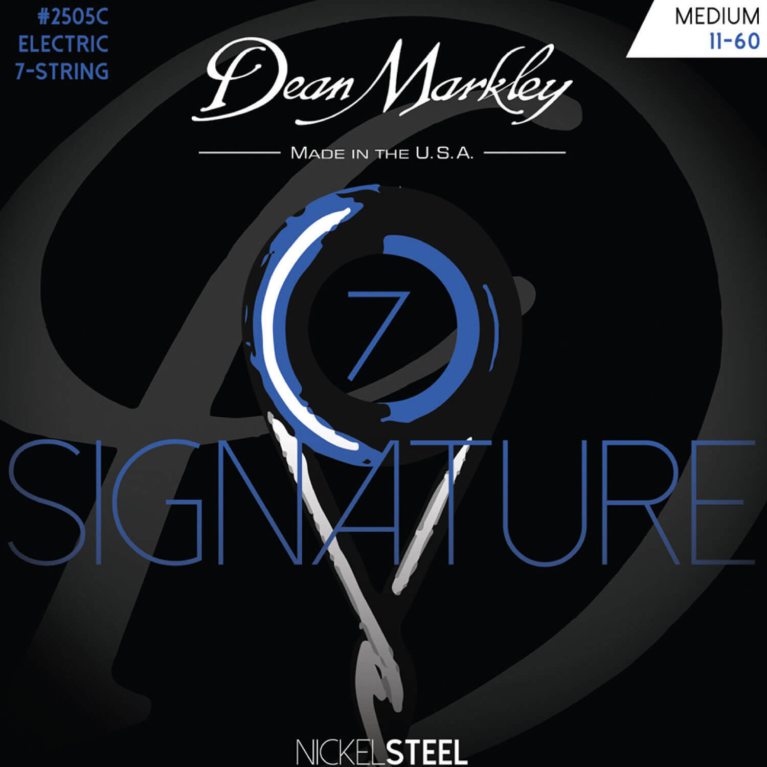 NICKEL STEEL Signature DM2505C (7弦用 MEDIUM)