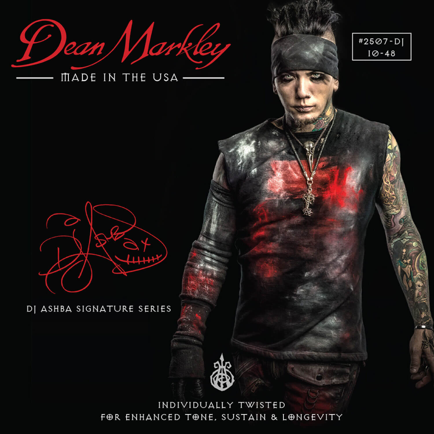 DJ Ashba Signature DM2507DJ