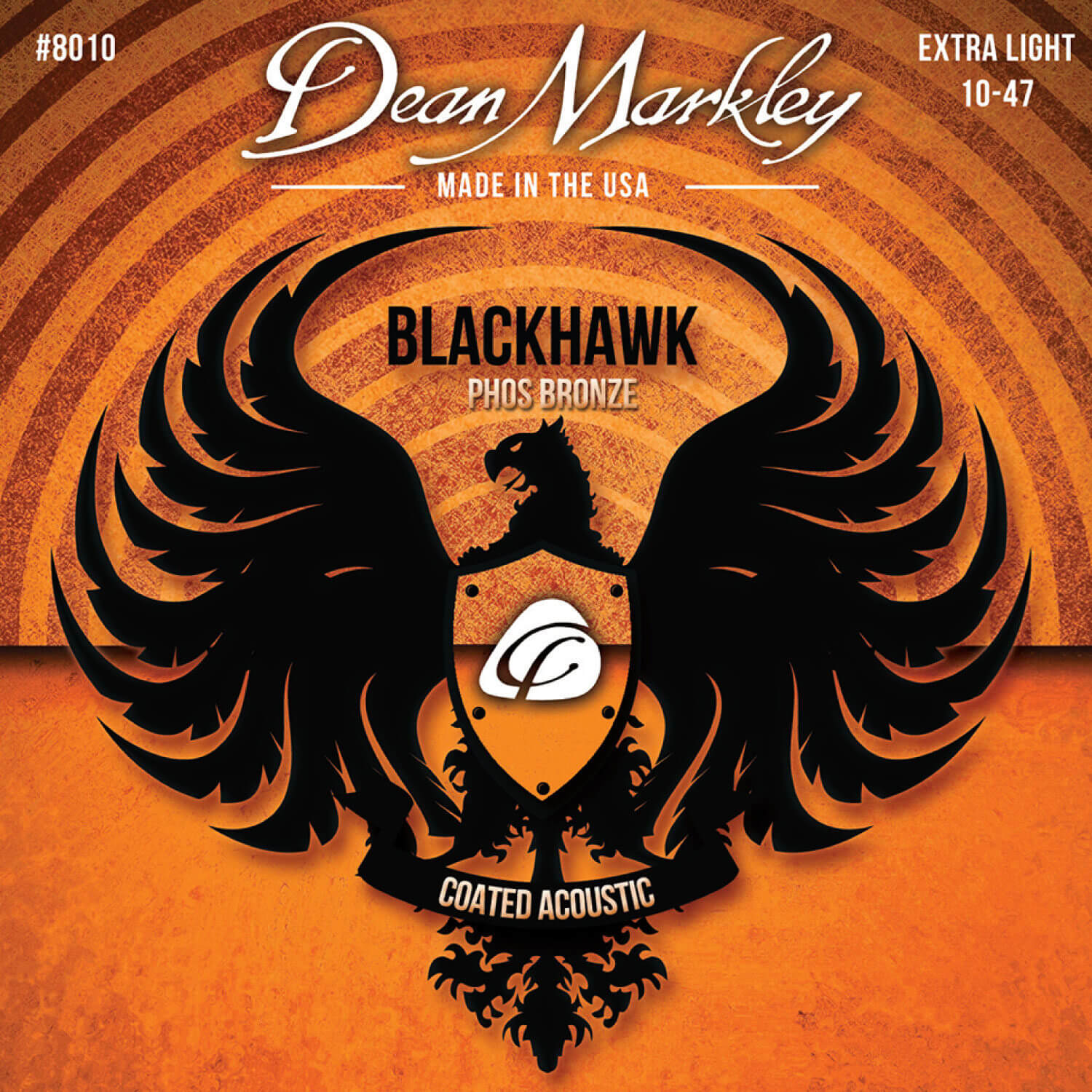 Blackhawk Coated Acoustic Strings X-LIGHT [DM8010]