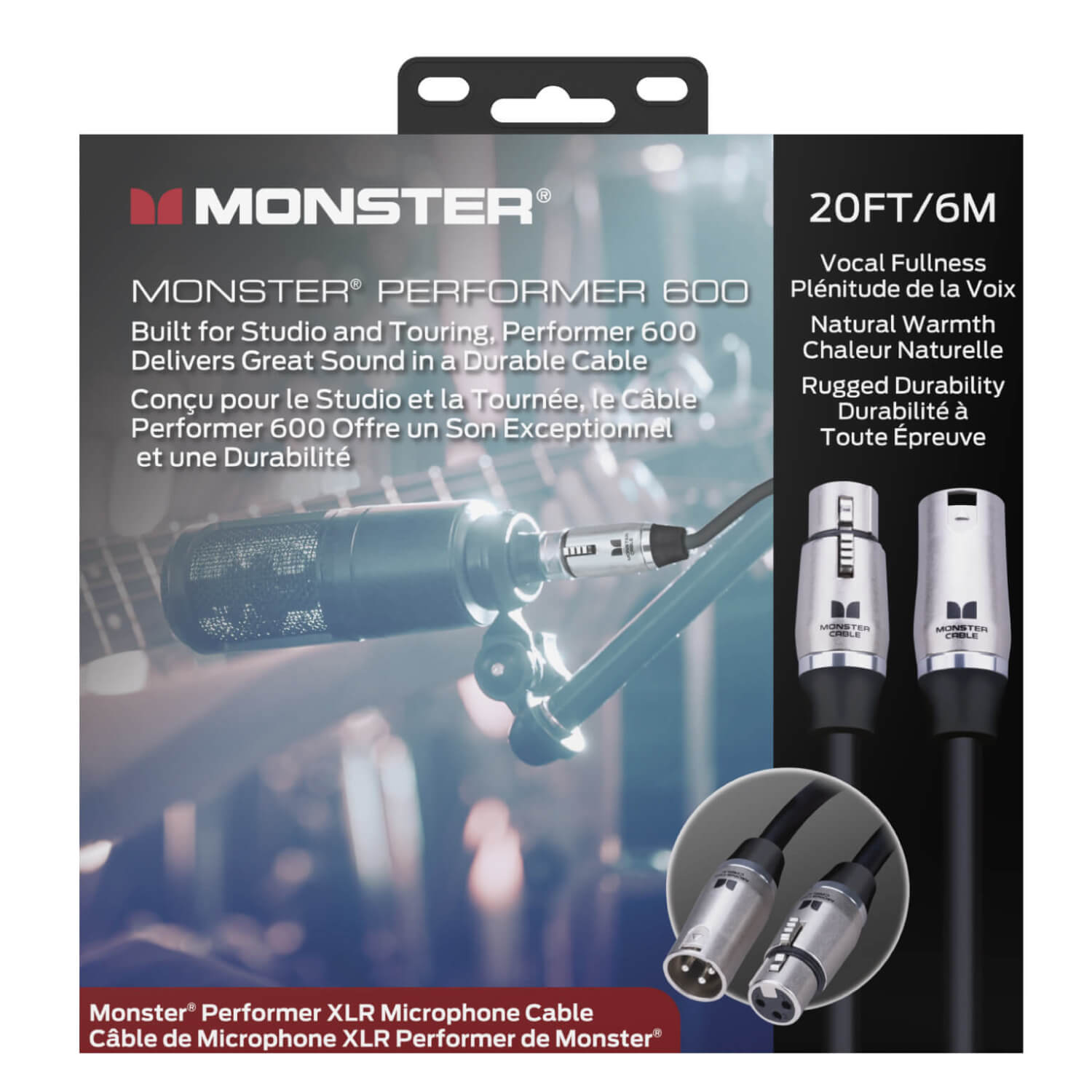 Performer 600 Microphone Cable [P600-M-20]