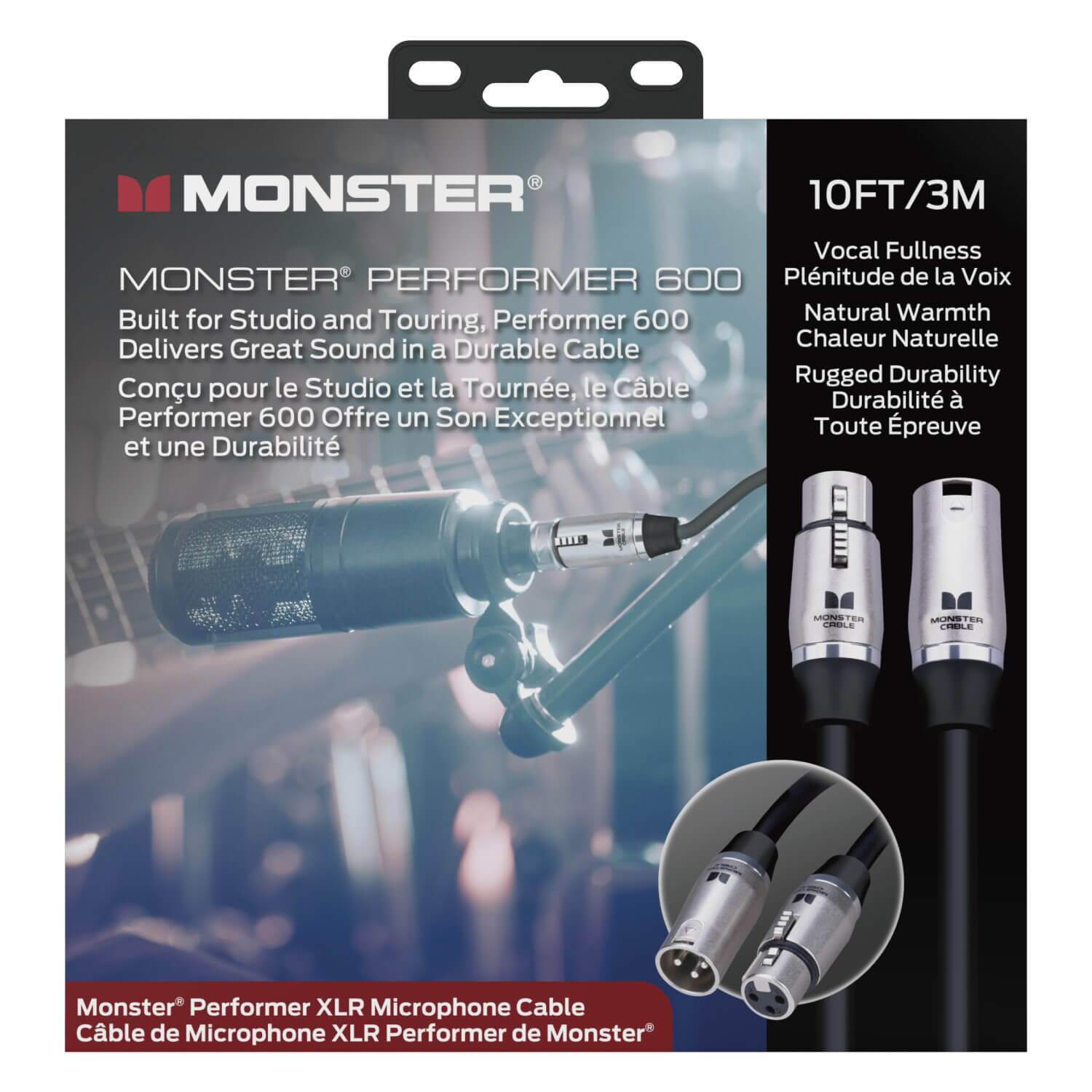 Performer 600 Microphone Cable [P600-M-10]