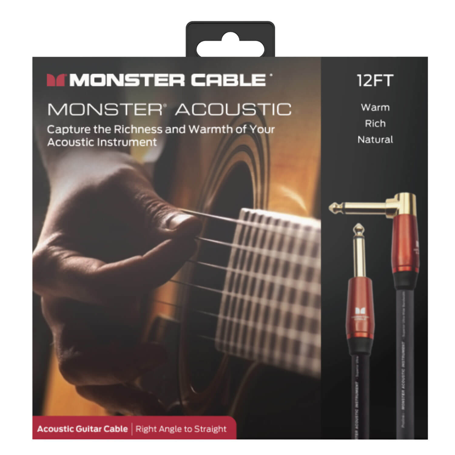 Monster Acoustic Instrument Cable [M ACST2-12A]