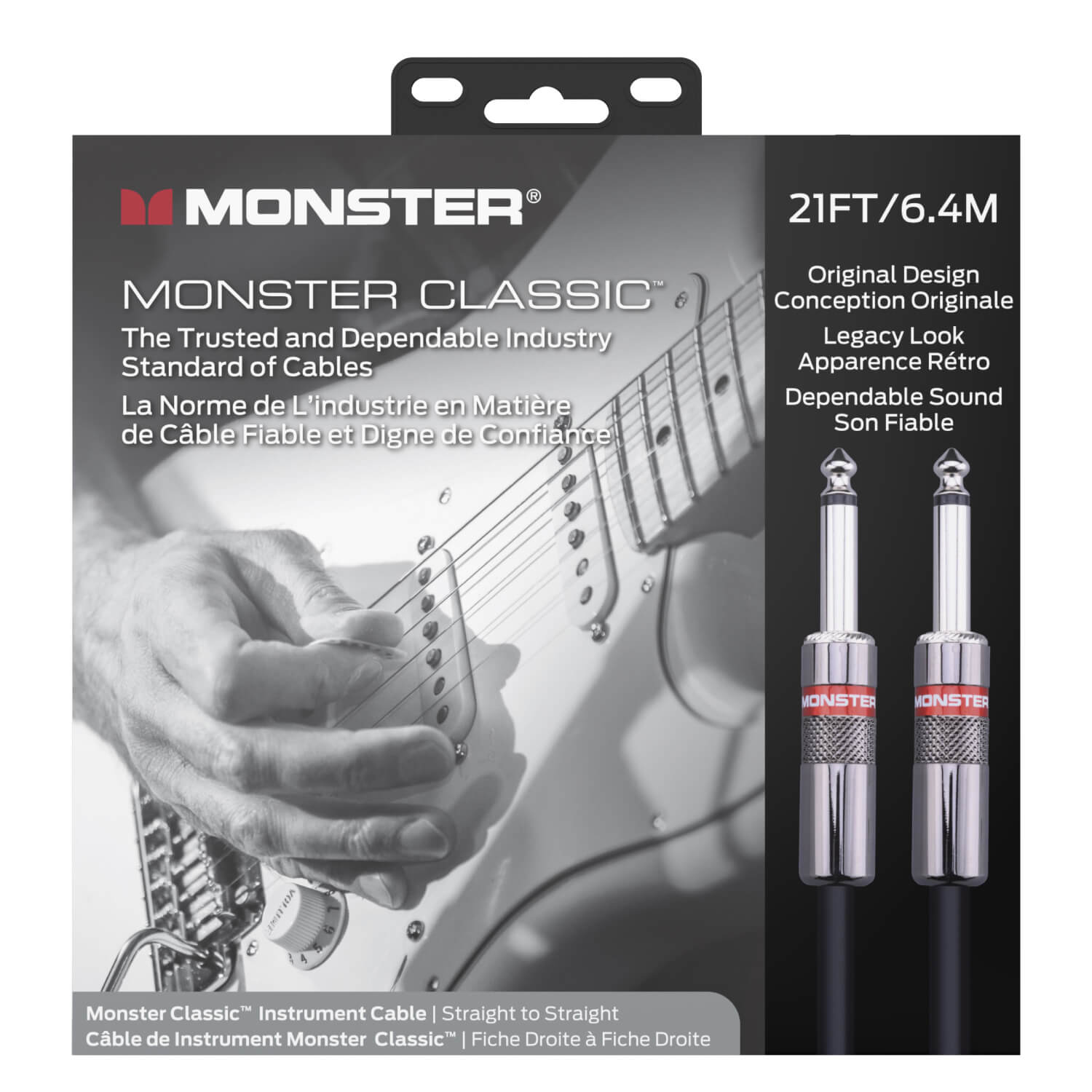 Monster Classic Instrument Cable [CLAS-I-21] 