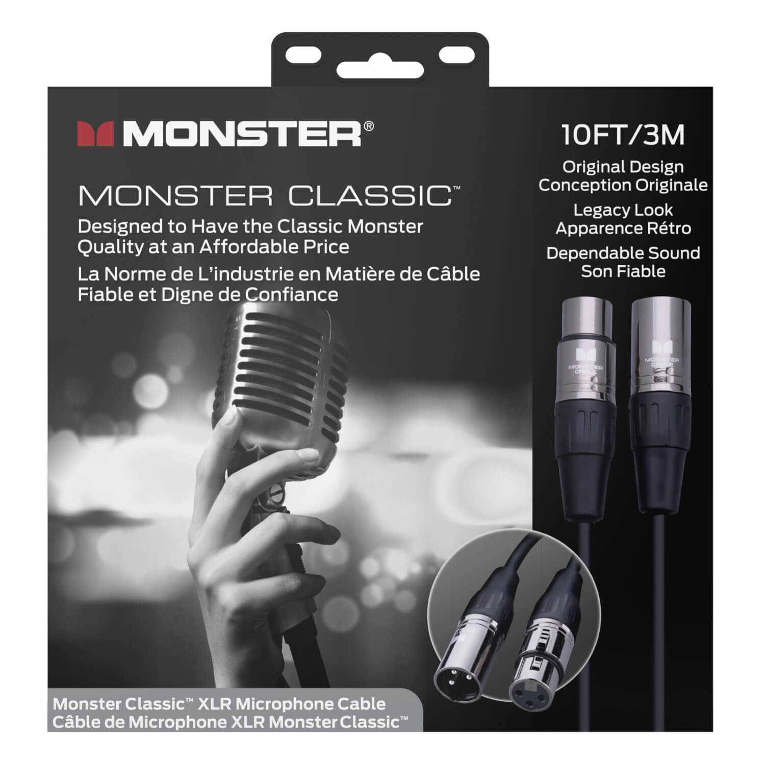 Monster Classic Microphone Cable [CLAS-M-10]