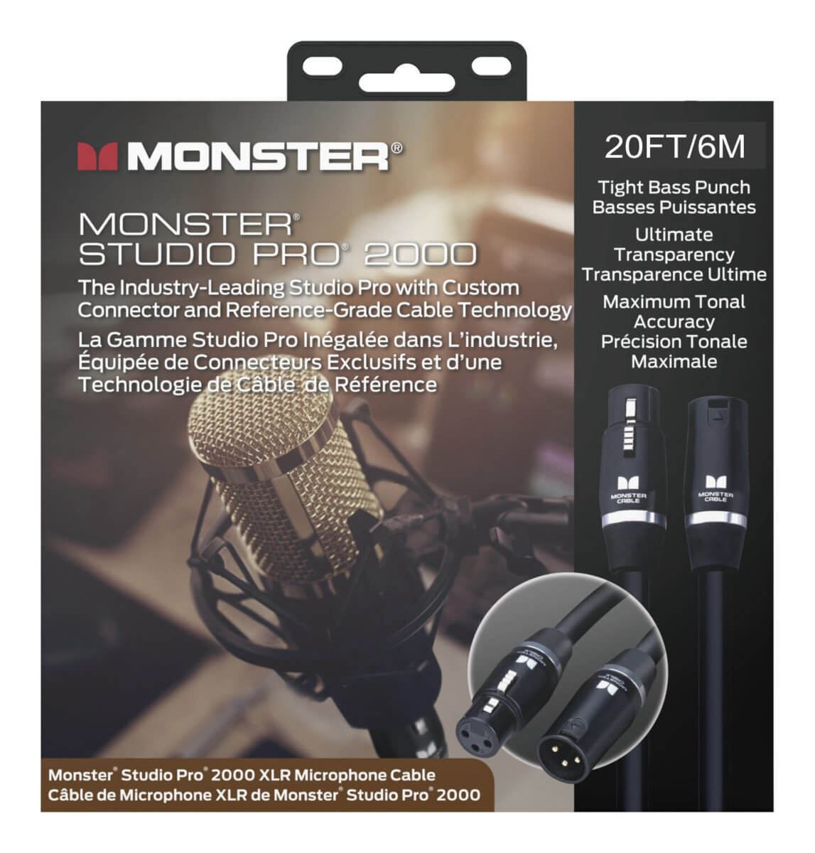 STUDIO PRO 2000 Microphone Cable [SP2000-M-20]