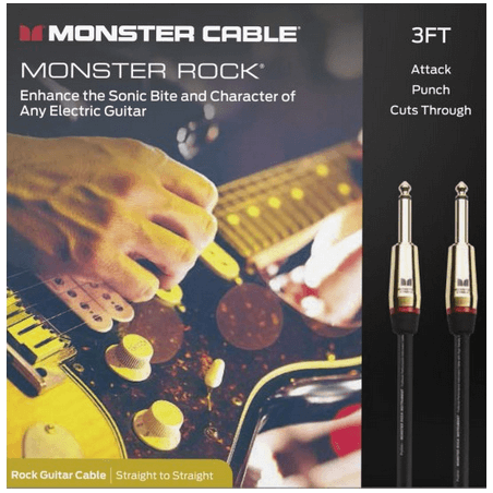 Monster Rock Instrument Cable [MROCK2-3]