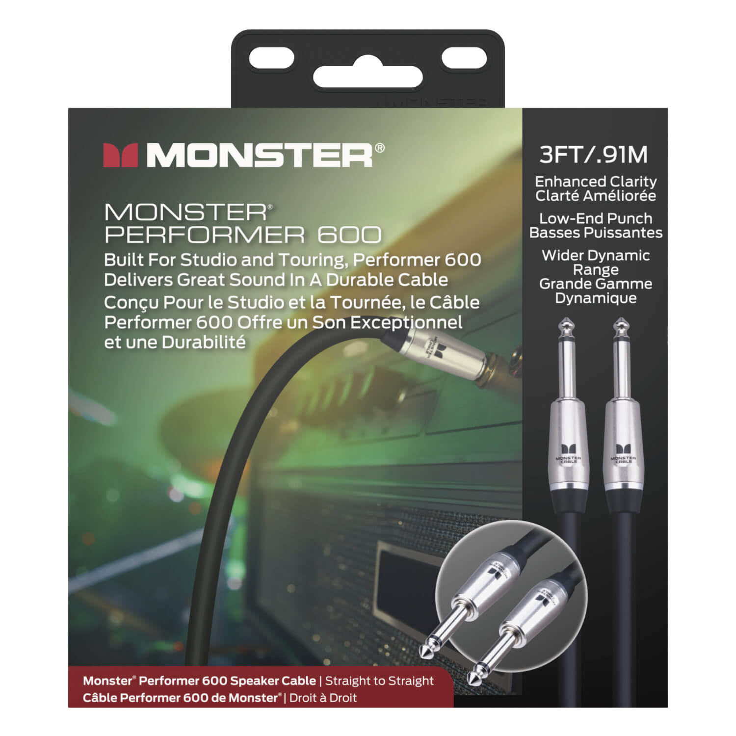 Performer 600 Microphone Cable [P600-S-3]