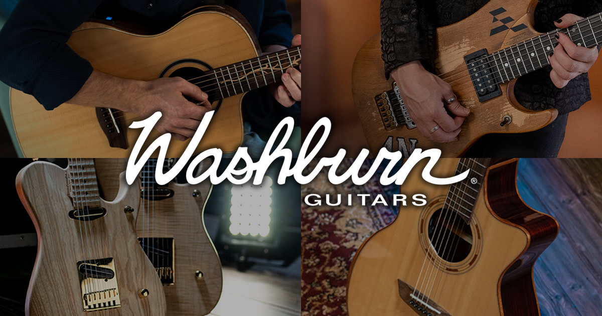 アメリカン・ギターブランドの老舗「Washburn Guitars(ワッシュバーン・ギターズ)」