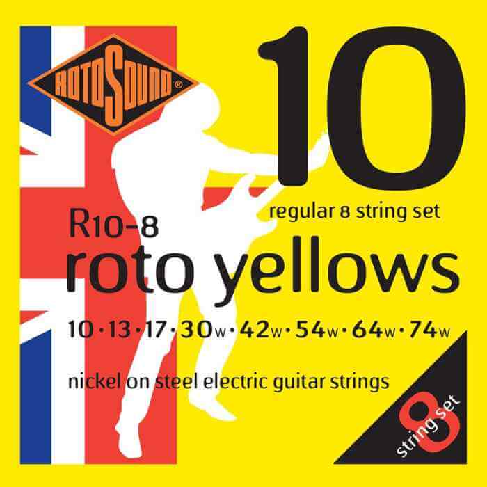 ROTO NICKEL 8 STRING R10-8 10-74