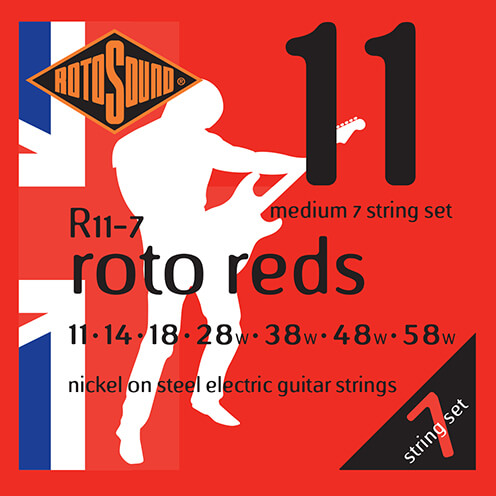 Roto Reds 7 String (11-58) [R11-7]