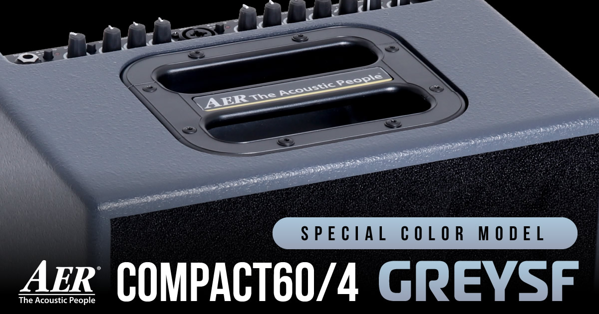 AER の大定番アンプ「Compact60/4」に特別カラーモデルが登場