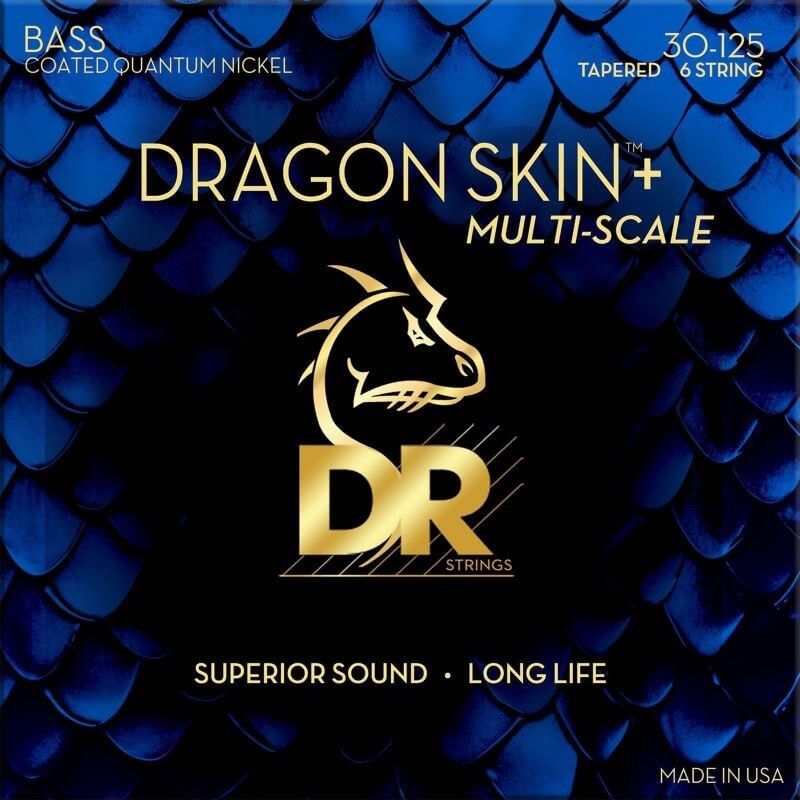 DRAGON SKIN+Quantum Nickel for Bass DBQM6-30 (MEDIUM MULTI SCALE 6STRINGS)