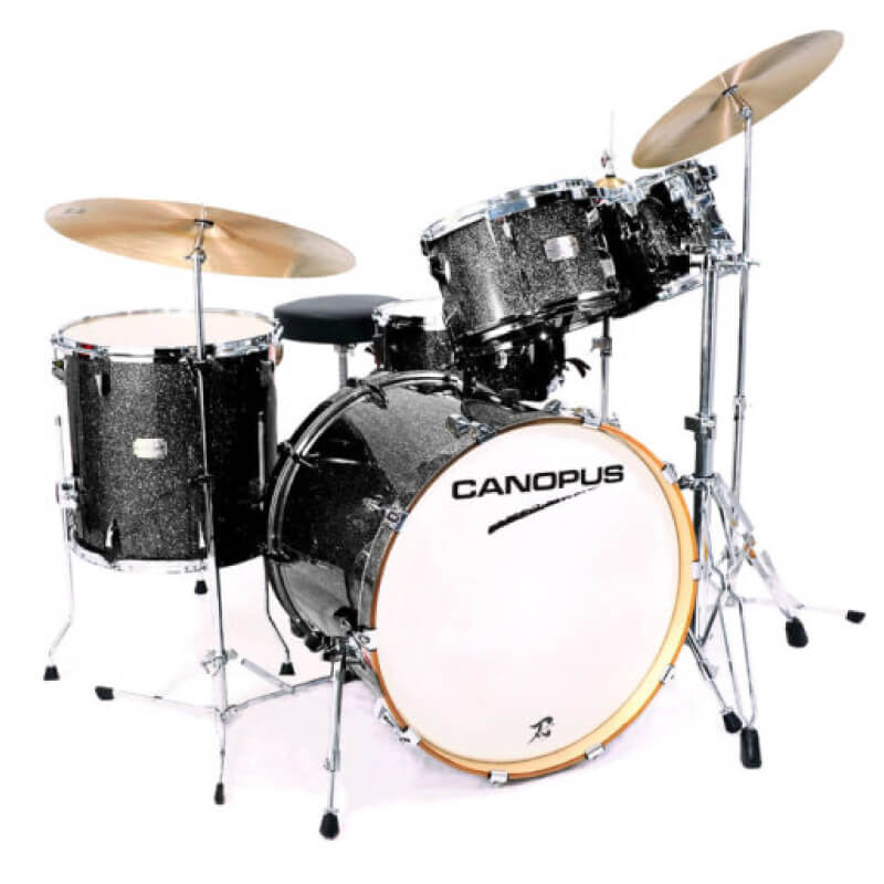 YAIBA II SB Groove Kit  (Birch) / [SBGROOVEKIT-WO/SD-SBS-LQ] (22B,10T,12T,16F) / Shadow Black Sparkle LQ