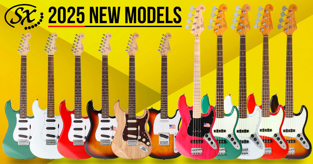 SX Guitars 2025 New Models