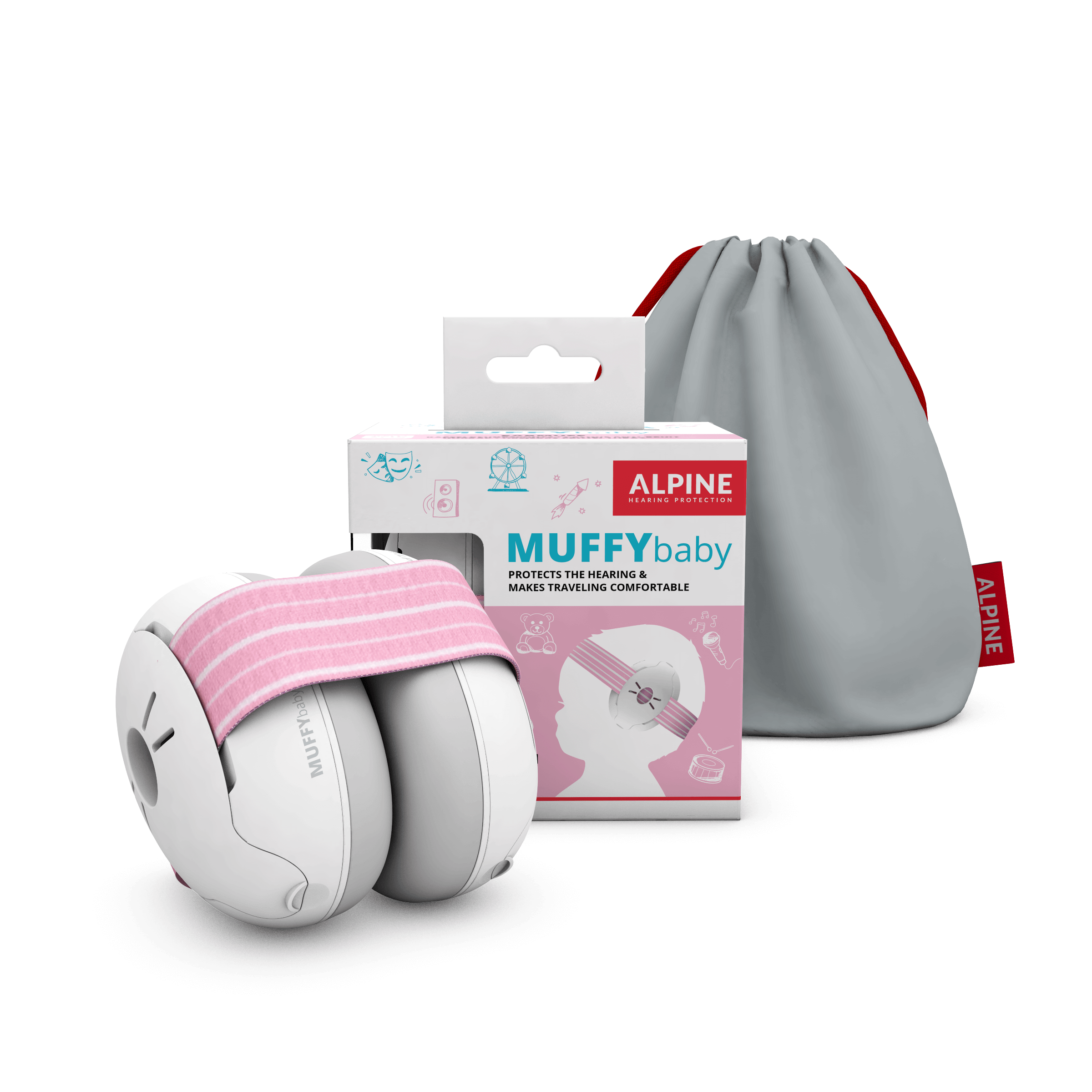 MUFFY BABY CLASSIC (Pink)