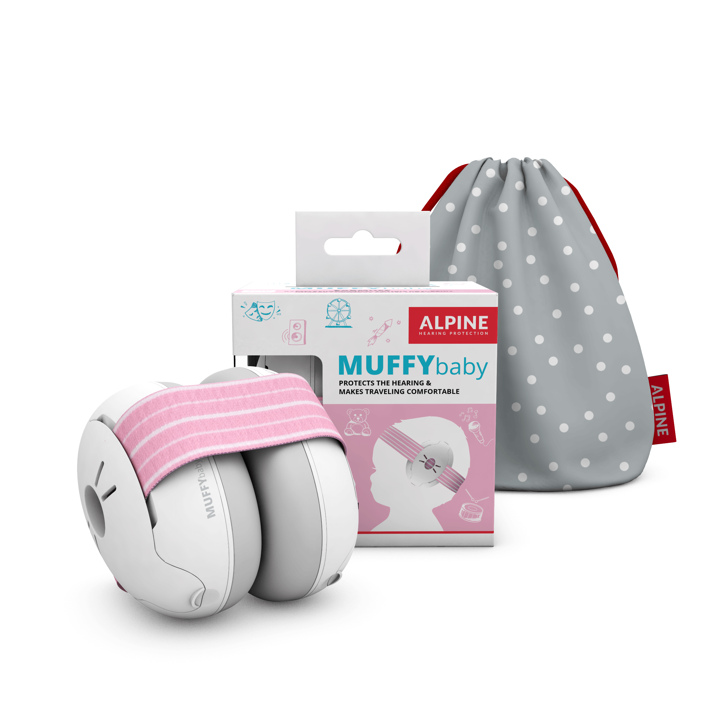 MUFFY BABY CLASSIC (Pink)