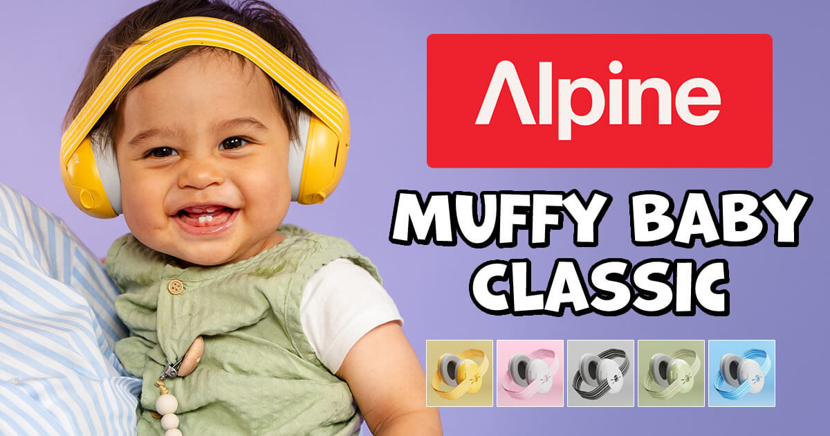 ALPINEによるベビー用イヤーマフ「MUFFY BABY CLASSIC」