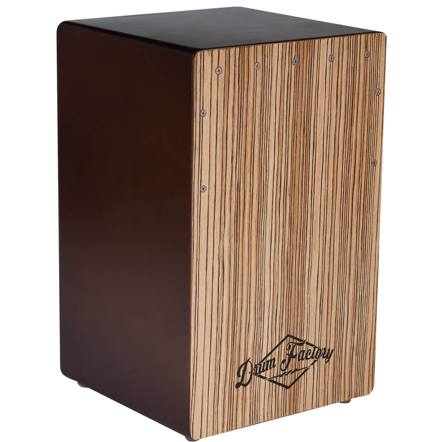 CAJON WAL ZEBRA FACEPLATE [ACEPLATE STYLE CJ MDFBSP-F WALNUT ZBR]