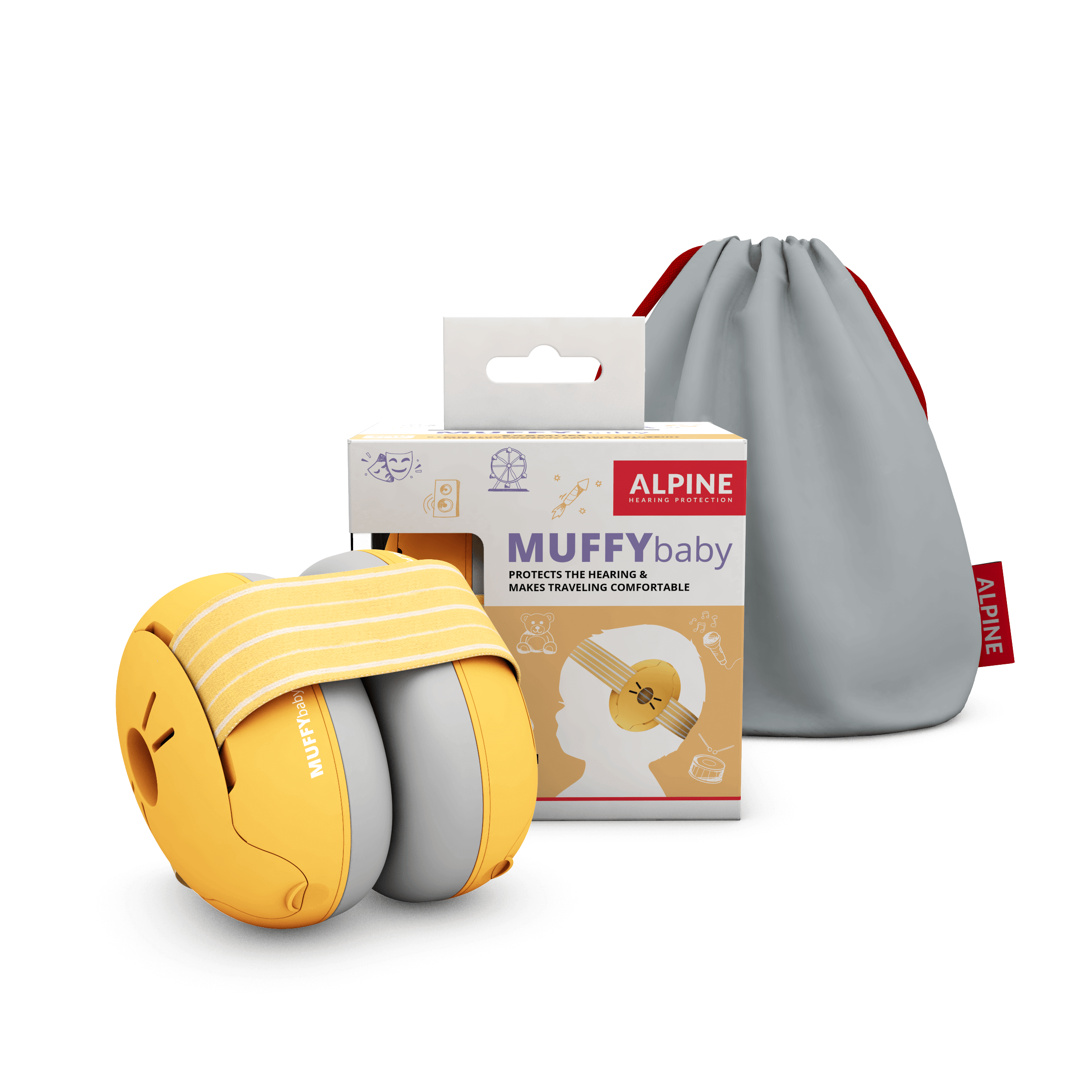 MUFFY BABY CLASSIC (Yellow)