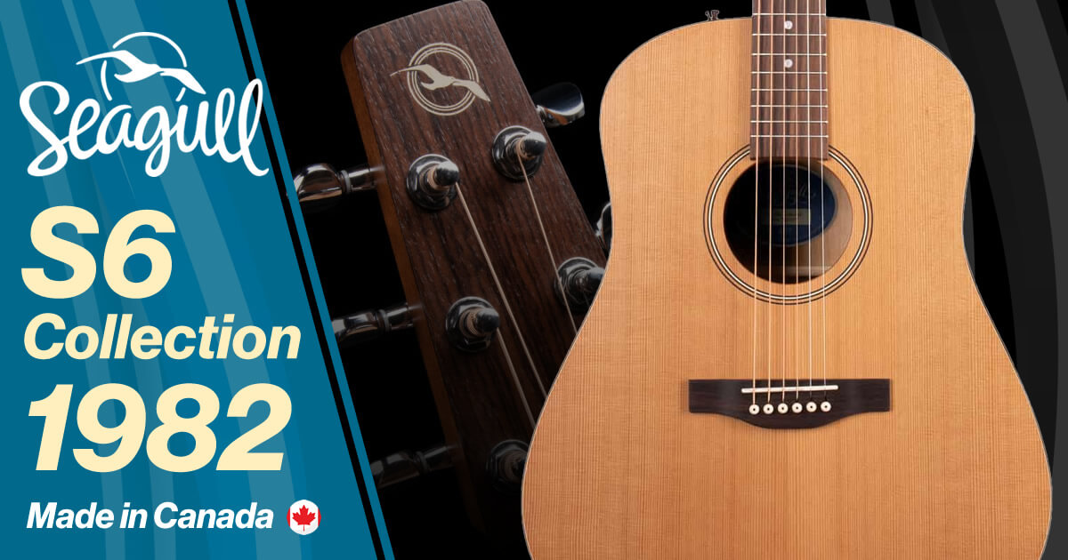 1980年当時のオリジナルデザインを再現した「Seagull S6 Collection 1982」