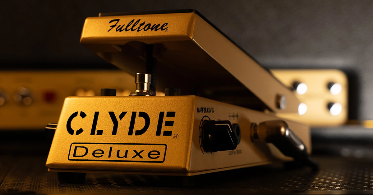世界限定300台の「Fulltone CLYDE Deluxe Wah LTD GOLD」