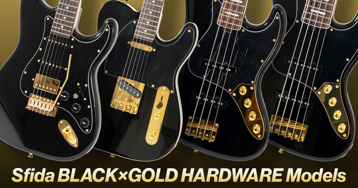 Sfida BLACK×GOLD HARDWARE Models | ブラック×ゴールドパーツ