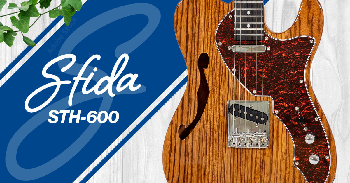 Sfida STH-600 | ゼブラウッドボディ採用シンラインTLスタイル