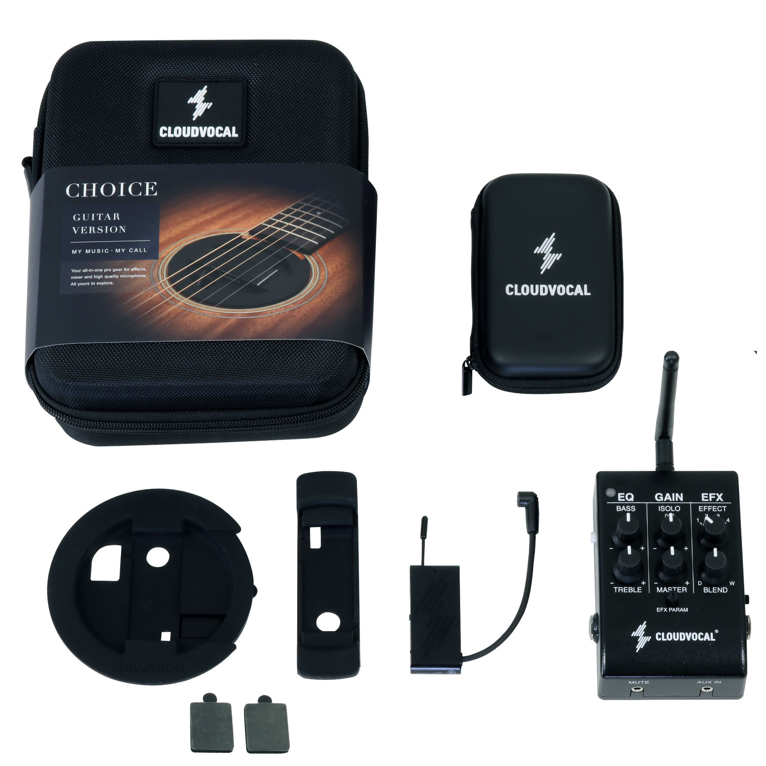 CLOUD VOCAL iSolo 楽器用ワイヤレスマイクロフォン | 商品カテゴリー 