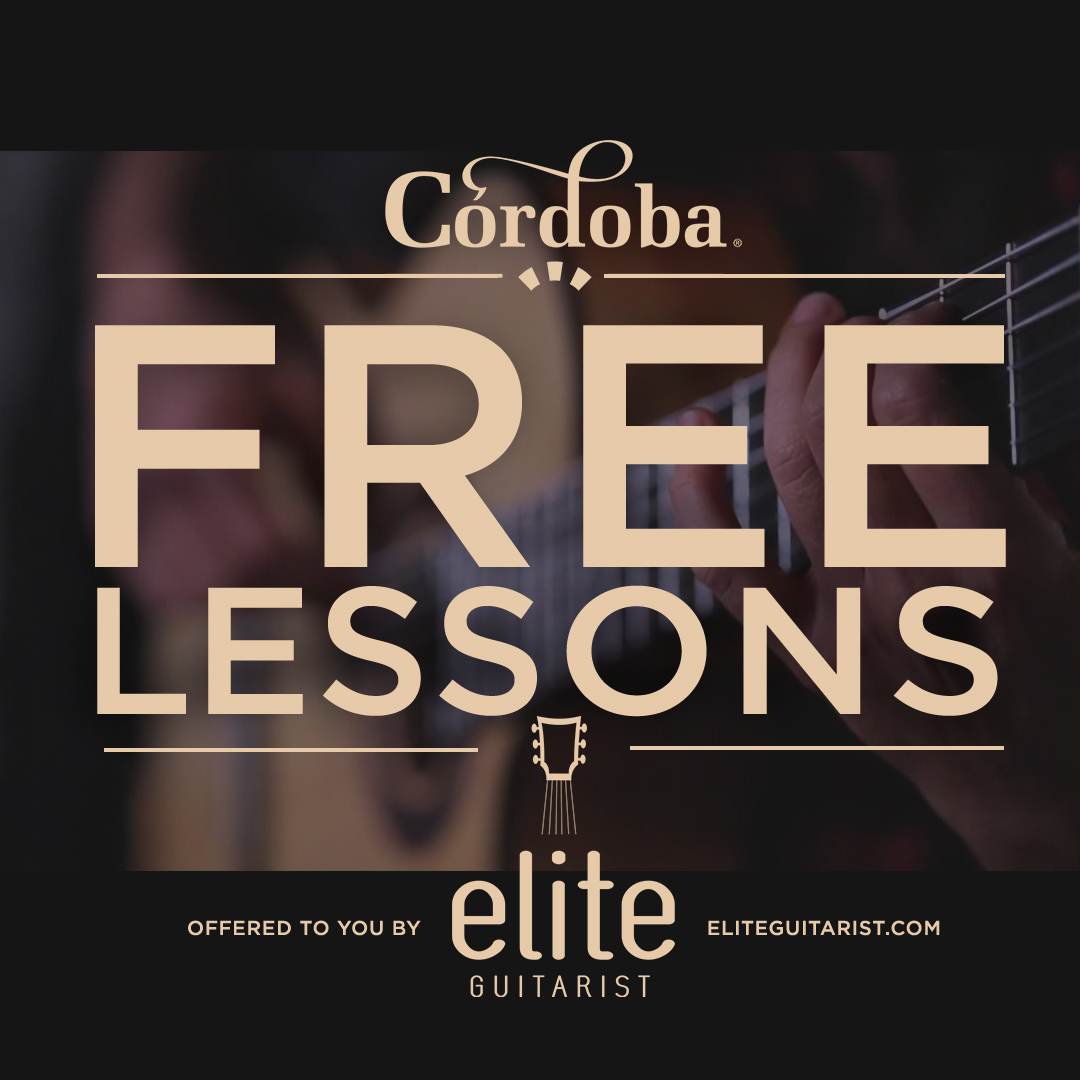 【Cordoba Guitars】Cordobaが無料のギターレッスン動画（英語）を公開！